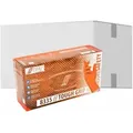 NITRAS TOUGH GRIP N Einmalhandschuhe, orange 8335-L , 1 Karton = 10 Packungen = 500 Stück, Größe L