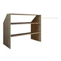 Kompaktgarderobe   ¦ holzfarben ¦ Maße (cm): B: 90 H: 100 T: 50.0