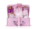 ACCENTRA Pflege-Geschenkset "Princess Kitty" Geschenkset für Kids & Teens im Katzen-Design, 7-tlg., Mit praktischem Koffer im Kätzchen-Design