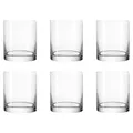 Leonardo 039614 Easy+ Set 6 Becher Maxi, Glas, klar, 7.9 x 7.9 x 8.80 cm, 6 Einheiten