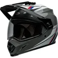 Bell MX-9 Adventure MIPS Alpine, Endurohelm - Dunkelgrau/Schwarz - S
