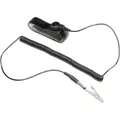 TRU COMPONENTS WristME-SET-4-183-K ESD-Handgelenkband Schwarz inkl. Erdungska...