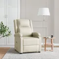 Relaxsessel Weiß Kunstleder