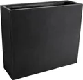 VIVANNO Pflanzkübel Fiberglas ELEMENTO Kasten - Kieselanthrazit Steinoptik (1 St), 88x30x75 cm
