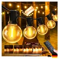 LED Lichterkette 20M G40 Außen Wetterfest Garten Beleuchtung