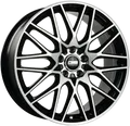 CMS C25 complete matt black 8x18 ET30 - LK5/112 ML66.5 Alufelge schwarz
