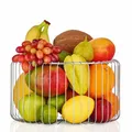 blomus Korb Estra Nr. 63644 Edelstahl Brotkob Obstkorb
