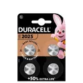 4x Duracell CR2025 3V Lithium Knopfzellen Batterie Uhr Autoschlüssel