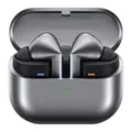 Samsung Galaxy Buds3 Pro Kabellose Bluetooth-Kopfhörer, Active Noise Cancelling (ANC), Adaptive Geräuschunterdrückung, 360 Audio, In-Ear-Kopfhörer mit Hi-Fi-Sound, Silver, Inkl. Anymode Clear Cover