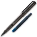 LAMY Tintenroller Safari ROLL INK Umbra mit Füller Tintenpatrone blau löschbar