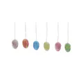 Strauchbehang Ostereier Höhe ca 3,5 cm NEU Dekoration Osterhase Ostern Frühling