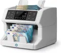 Safescan 2865-S - Banknotenwertzähler für gemischte Banknoten mit hochwertiger 7