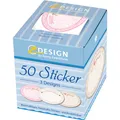 Avery Zweckform ZDesign Sticker auf Rolle "Selbst gezaubert Etiketten aus Papier, wiederablösbar, beschrif (50 Sticker) (56861)