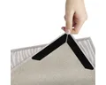 BAYLI Antirutsch Teppichunterlage 8-teiliges Set Teppich Greifer anti-rutsch mit Klebestreifen, wiederv