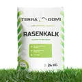 TerraDomi 24 kg Rasenkalk-Dünger • Ausgezeichneter Rasendünger • 480 m²