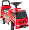 NATIV Rutscherauto Mercedes Antos, Babyrutscher mit Kunststoffrädern, Truck, LKW, Kinderfahrzeug Rutschauto