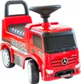 Lemodo Rutscherauto Babyrutscher Mercedes Antos Truck, leise laufende Kunststoffräder, mit Sound