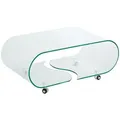 riess-ambiente Couchtisch, Transparent, Glas, Rechteckig,Rechteckig, 90x40x50 cm, Wohnzimmer, Wohnzimmertische, Couchtische