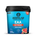 Bodylab24 EAA Extreme 500g, Essentielle Aminosäuren angereichert mit 1,5g Glutamin, 1g Alanin und den Vitaminen B6 und B3 als fruchtiges Getränk für Regeneration und Muskelaufbau, Wassermelone