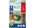 STAEDTLER Buntstift Noris Colour, (16-tlg), mit ergonomischer Softoberfläche