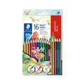Staedtler Noris Colour Buntstifte 16 Farben im Etui Malstifte Kinder Farbstifte