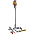 V12 Detect Slim Absolute (2023), Stielstaubsauger grau/gelb