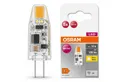 Osram LED-Leuchtmittel OSRAM LED BASE PIN G4 1W 827 Klar 50 Stück – Warmweiß, Hohe Leistung, 1 St.