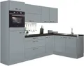 KOCHSTATION Winkelküche KS-Cara, mit Vollauszügen und Soft-Close-Funktion, Stellbreite 265 x 175 cm