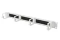 1-20x DIGITUS 19" Rangierpanel, 4 Kabelführungsbügel, lichtgrau SPARE BIS ZU 35%