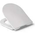 WC-Sitz für Roca Nexo mit Absenkautomatik Antibakterieller Toilettensitz Klobrille Klositz - Weiß