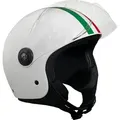 Jethelm 229 Italia weiß glanz Größe XL mit Visier Sturzhelm Rollerhelm Motorradhelm - Weiß