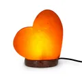 LEGAMI Himalaya  Salzlampe Herz Salt Lamp Heart Leuchtend warmweißes Licht