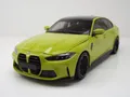 BMW M3 2024 gelb Modellauto 1:18 Minichamps