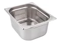 APS 81903 GN 1/2 Behälter perforiert, rostfreier Gastronormbehälter Edelstahl, Abmessungen 265 x 325 mm/Höhe 150 mm