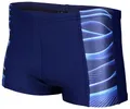 Aquarti Herren Badehose Kurz Sportlich Streifen, Farbe: 11307 Dunkelblau/Blau, Größe: 7XL