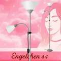 Stehleuchte Stehlampe Lampen Bodenlampe Brilliant Spari Deckenfluter LED E27 E14
