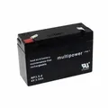 2 x Multipower Bleiakku MP3,5-4 - 4V Faston 4,8 mm - 3500mAh 3,5Ah