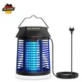 Elektrischer Insektenvernichter 4200V LED Licht Fliegenfalle Wass