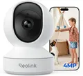 Reolink 2K Überwachungskamera Innen, 360°-Ansicht Indoor Kamera WLAN mit