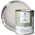 MissPompadour Wandfarbe Beige mit Kaschmir - matte Wandfarbe mit sehr hoher Deckkraft 1 L, geruchsneutrale und spritzfreie Innenfarbe, wasserbasiert beige|weiß