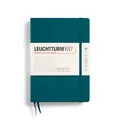 LEUCHTTURM1917 359696 Notizbuch Medium (A5), Hardcover, dotted, pacific green