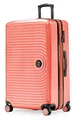 Hauptstadtkoffer Mitte - Großer Hartschalenkoffer, TSA, 4 Rollen, Check-In Gepäck mit 8 cm Volumenerweiterung, 77cm, 130 Liter, Korall