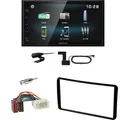 Kenwood DMX-125DAB USB Bluetooth MP3 DAB+ Einbauset für Suzuki Jimny FJ