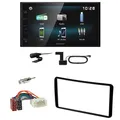 Kenwood DMX-125DAB USB Bluetooth MP3 DAB+ Einbauset für Suzuki Jimny FJ
