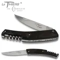 Arbalete G. David Le Thiers Taschenmesser 12cm Griff Büffelhorn Korkenzieher