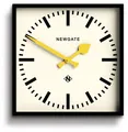 Newgate Number Five Wanduhr in Gelb