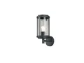 TRIO Außenwandleuchte Tanaro IP 44 (Anthrazit, 32,5 cm)