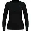 ODLO Damen Langarm Shirt BL TOP crew neck l/s ACTIVE WARM ECO