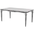 Casa Padrino Barock Esstisch Weiß Antik Stil ausziehbar 180 - 230 cm - Tisch - Weiß