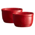 Pasteibakje N.10 set 2 stuks H 60mm Emile Henry 4010-34 Grand Cru